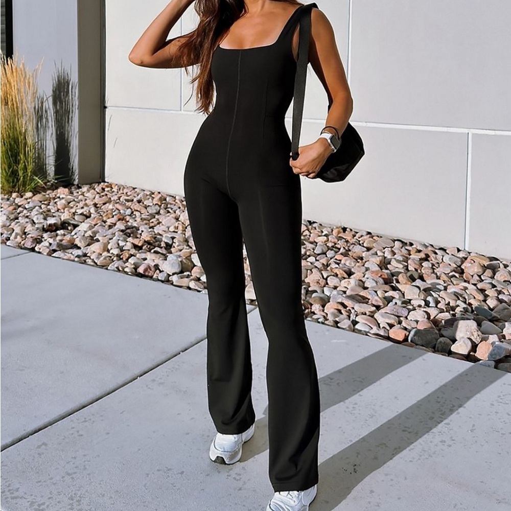Fabletics Elegant Black Jumpsuit